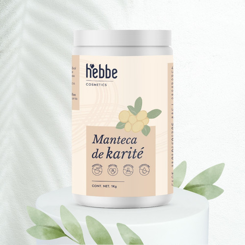 Imagen 10 de 10 de Manteca De Karite 1 Kg Orgánica Shea Butter 100% Pura