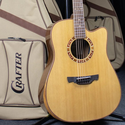 Violão Crafter Vl D-17ce Folk Eletroacústico