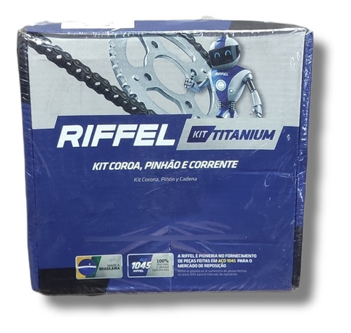 Kit Transmisión Riffel Honda Cg 150 Rpm Motos Boulogne 