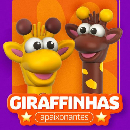 Garrafa Girafa Marrom Exclusiva - Giraffas