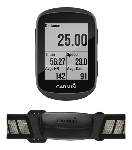 Paquete Garmin Edge 130 de monitor Bluetooth Ant+ con GPS inalámbrico