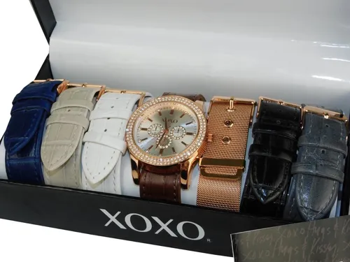 Reloj Xoxo 6 Correas Intercambiables En Caja Cuotas sin inter s