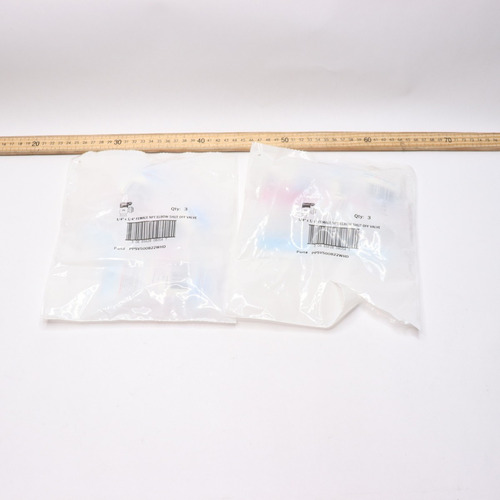 John Guest Elbow Shut-off Ball Valve Nptf 1/4 X 1/4 Wkw