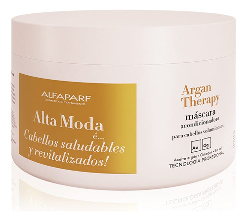 Máscara Capilar Alfaparf Altamoda Argan Therapy 30 Alta Mod