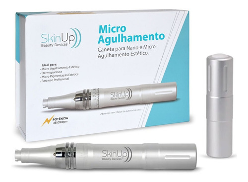 Dermapen Sem Fio Skinup Anvisa Caneta Nano Micro Agulhamento