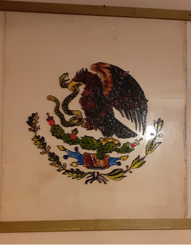 Escudo Nacional Mexicano Obra De Arte