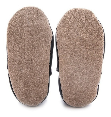 Imagen 4 de 8 de Suabs, Estrella Negro. Pantuflas De Para Niño.