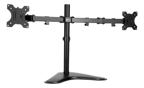 Soporte Con Pedestal Para Doble Monitor Diseño Articulado