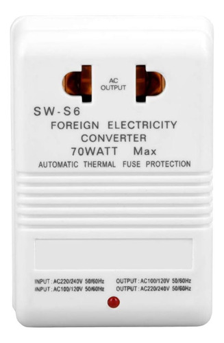 Convertidor De Voltaje De Akozon 70w Para Subir Y Del De Y