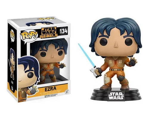 Funko Pop Ezra Bridger 134 (con Protector)