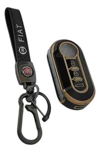 Funda De Llave Compatible Con Fiat Mobi Uno 500+