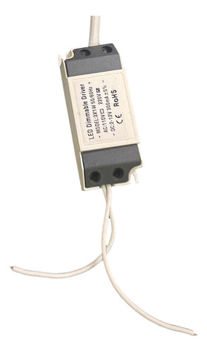 6x Fuente De Alimentación Led Regulable Dc 3-12v 300ma 3x1w