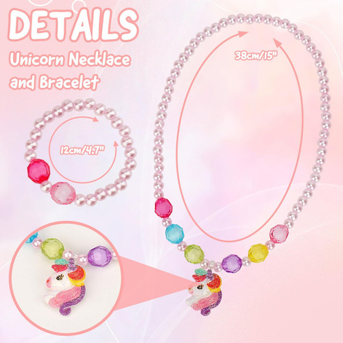 Cakka Conjunto De Disfraces De Unicornio, 6 Piezas Disfraz D