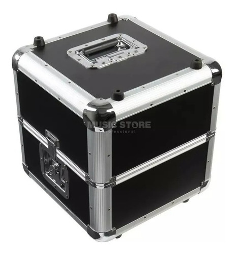 Imagen 2 de 5 de Case Porta Vinilo Hasta 100 Discos Tipo Singles Pack Doble