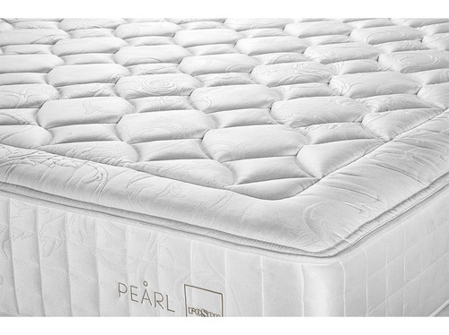Box Spring Rosen Pearl Super King 200 X 200 Cm base Gris
