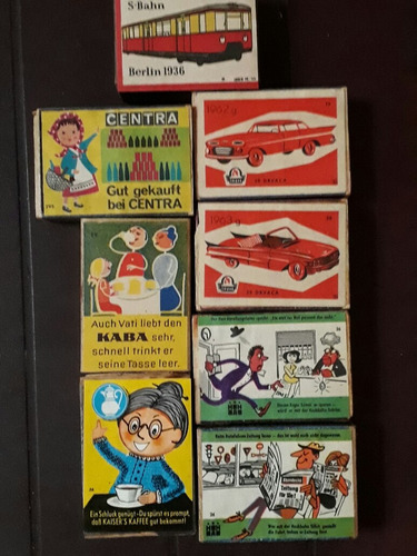 Lote De Coleccion Alemana. De Cajitas De Fosforos.