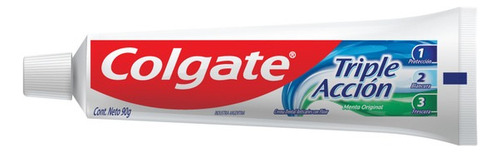 Crema Dental Colgate Triple Acción Protección Blancura 90g
