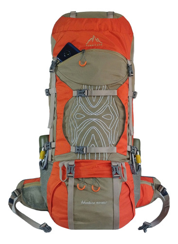 Mochila Trekking Montaña Campera 75 L Escalada Camping Viaje