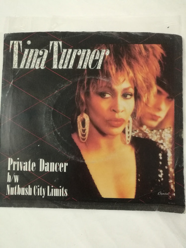 Vinilo Single De,tina Turner ( Private Dancer) 1984