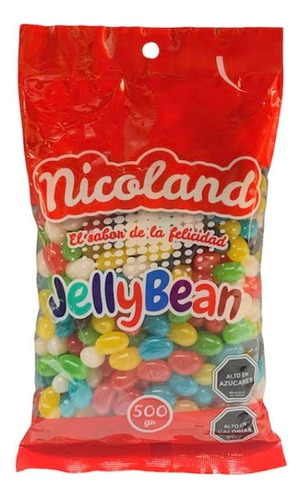 Caramelos Jelly Bean Marca Nicoland 1kg.