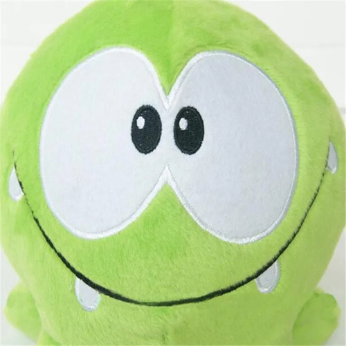 Y Boneca De Bicho De Pelúcia Frog Toy Om Nom Green Fruit
