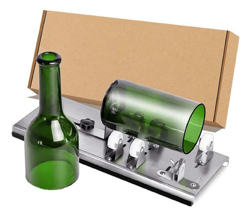 Cortador De Botellas De Vidrio Ajustable De Acero Kit