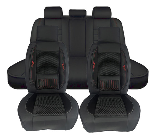 Funda Cubre Asientos Auto Universal Forro Asiento Cuerina