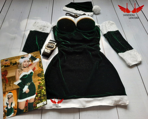 Imagen 2 de 4 de Disfraz De Mamanuela Disfraz Vestido Para Navidad