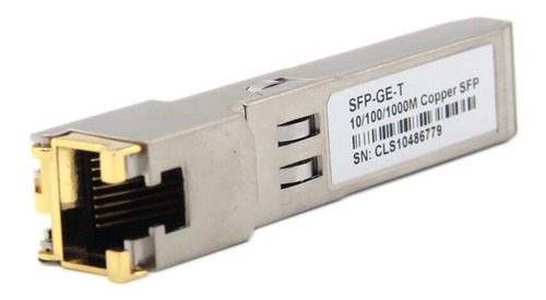 Imagem 2 de 4 de Modulo Gbic Eletrico Giga S-rj01 Sfp