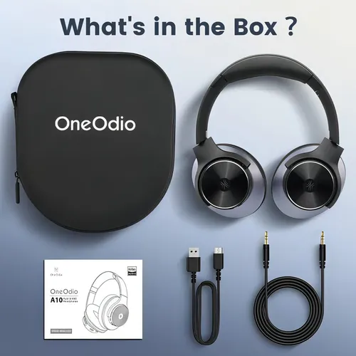 【新品未開封】 OneOdio Focus A10 ANC Bluetooth Fone De Ouvido Sem Fio Oneodio Focus A10 Cancelamento Ruído Cor