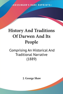 Libro History And Traditions Of Darwen And Its People: Co...