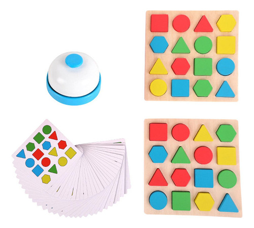 Juego De Mesa Con Forma Geométrica, Juguete Educativo Para
