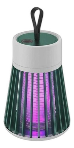 Luminaria Mata Mosquito Repelente Eletrico Armadilha Verde