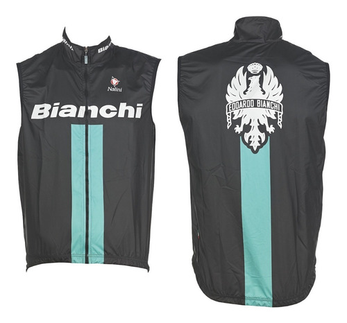 Chaleco Cortaviento Ciclismo Bianchi Talla M