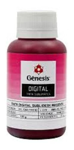 Tinta Sublimática 100ml Genesis Original Magenta Para Epson