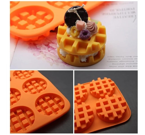  Exclusivo Moldes Silicona Waffles Medianos