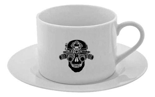 Taza Y Plato Desayuno Te Café Fuerza Aerea Cod A133