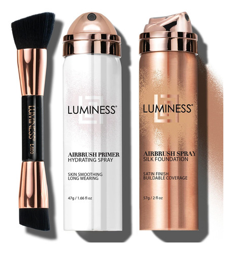 Luminess Silk Airbrush - Kit De Iniciacion De Maquillaje De