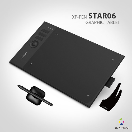 Imagen 4 de 5 de Star06 Inalámbrica Xppen Tabla Digitalizadora Profesional