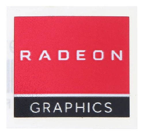 Sticker Amd Radeon Graphics Etiqueta Adhesiva 