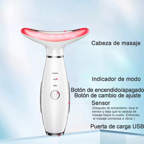 Radiofrecuencia Masajeador Reductor Papada Antiarrugas