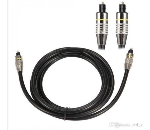 Cable De Audio Digital De Fibra Óptica 3 Metros Od 6.0 Nuevo