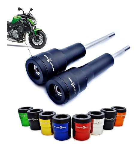 Slider Protetor De Motor Shockwave Kawasaki Z650 Z 650