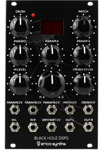 Erica Synths Black Hole Dsp2 Multi-effect Eurorack Module