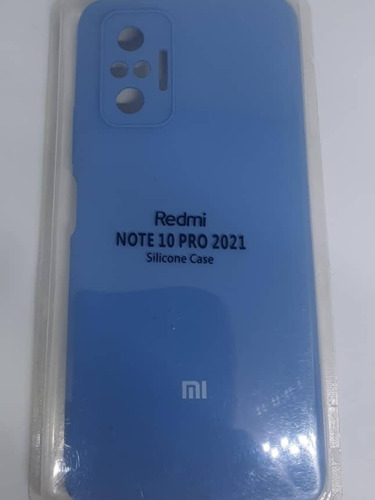 Forro Silicón Case Para Xiaomi Redmi Note 10 Pro 2021