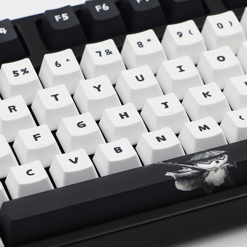 109 Chaves Personalizadas Kungfu Panda Key Cap Pbt Dye Subbe