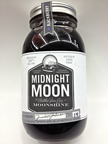 Whisky Midnight Moon Blackberry Plaza Serrano-microcentro