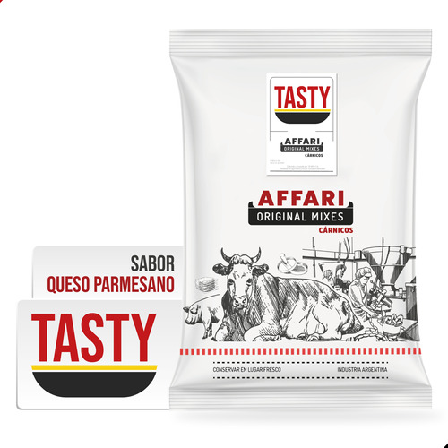 Tasty Sabor Queso Parmesano X 5kg Affari