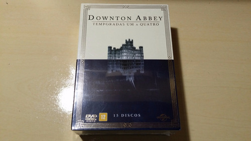 Box Dvd Downton Abbey. Temporadas Um A Quatro.