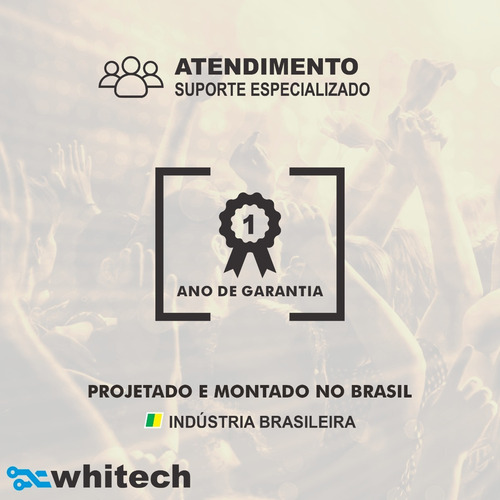 Amplificador De Fone Pm2 ( Xlr + P10 ) - Whitech